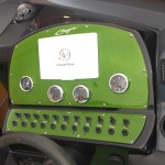 Baja Green Carbon Dash Panel 1